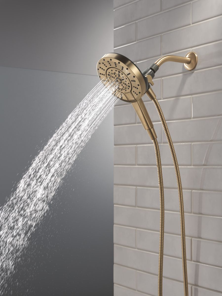 DELTA Universal Showering Components 5-Setting In2ition with ProClean — Champagne Bronze