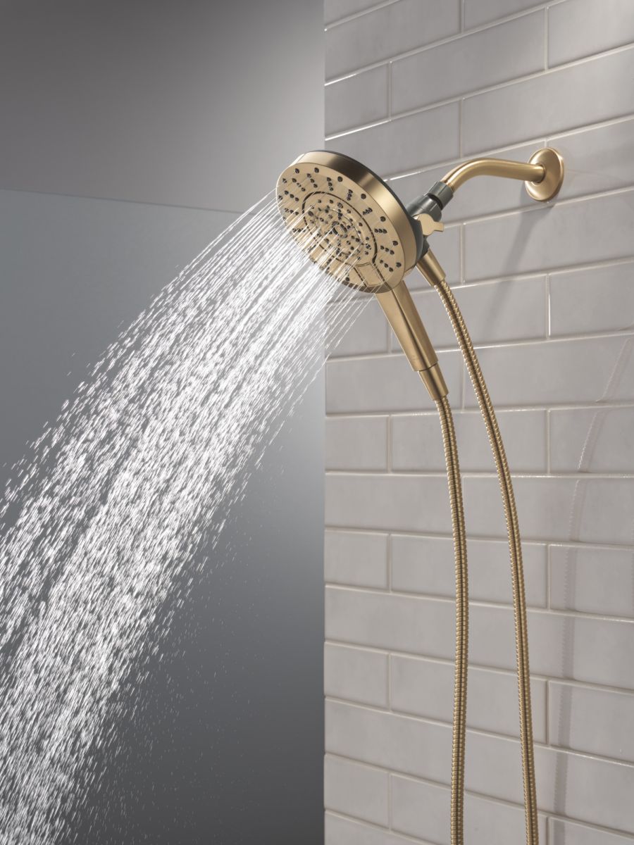 DELTA Universal Showering Components 5-Setting In2ition with ProClean — Champagne Bronze