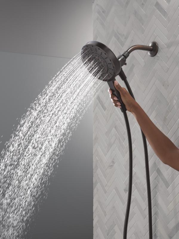DELTA Universal Showering Components 5-Setting In2ition with ProClean — Venetian Bronze