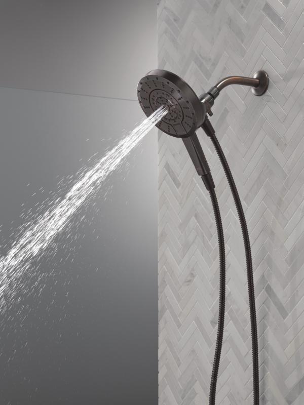 DELTA Universal Showering Components 5-Setting In2ition with ProClean — Venetian Bronze