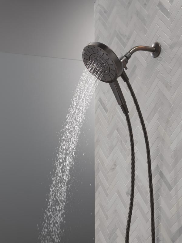 DELTA Universal Showering Components 5-Setting In2ition with ProClean — Venetian Bronze