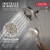 DELTA Universal Showering Components 5-Setting In2ition with ProClean — Spotshield Brushed Nickel
