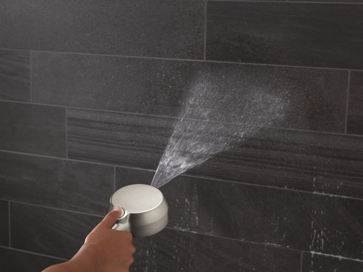 DELTA Universal Showering Components 5-Setting In2ition with ProClean — Spotshield Brushed Nickel