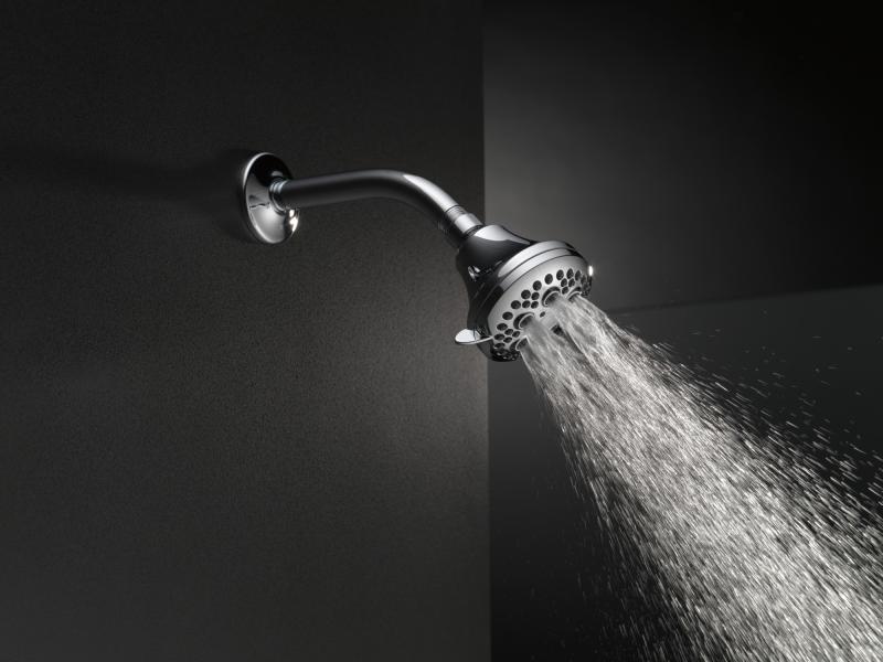 DELTA Universal Showering Components Shower Head 1.75 GPM 5-Setting — Chrome