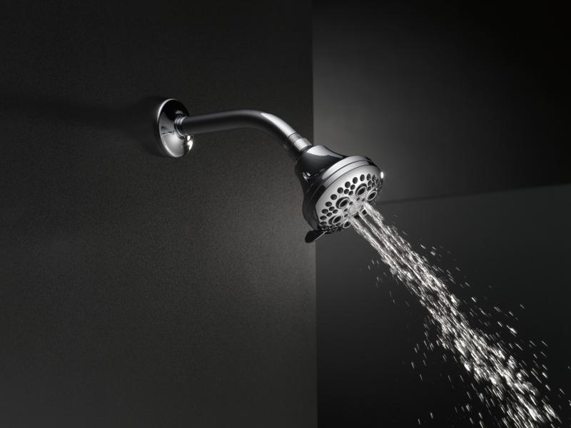 DELTA Universal Showering Components Shower Head 1.75 GPM 5-Setting — Chrome