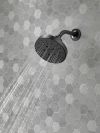 DELTA Universal Showering Components H2Okinetic 5-Setting Shower Head — Matte Black