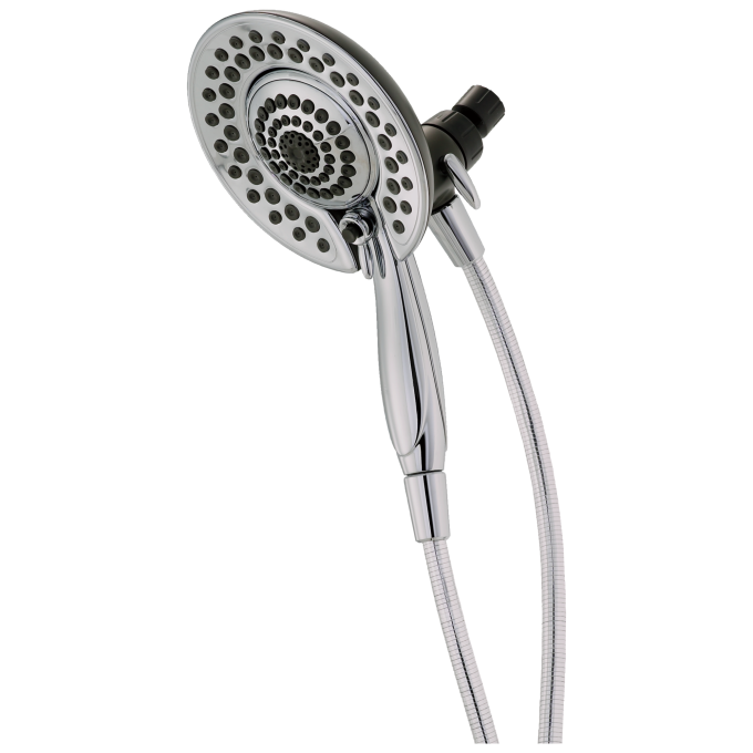 DELTA Universal Showering Components In2ition 5-Setting Two-in-One Shower — Chrome