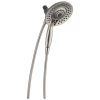 DELTA Universal Showering Components In2ition 5-Setting Two-in-One Shower — Spotshield Brushed Nickel