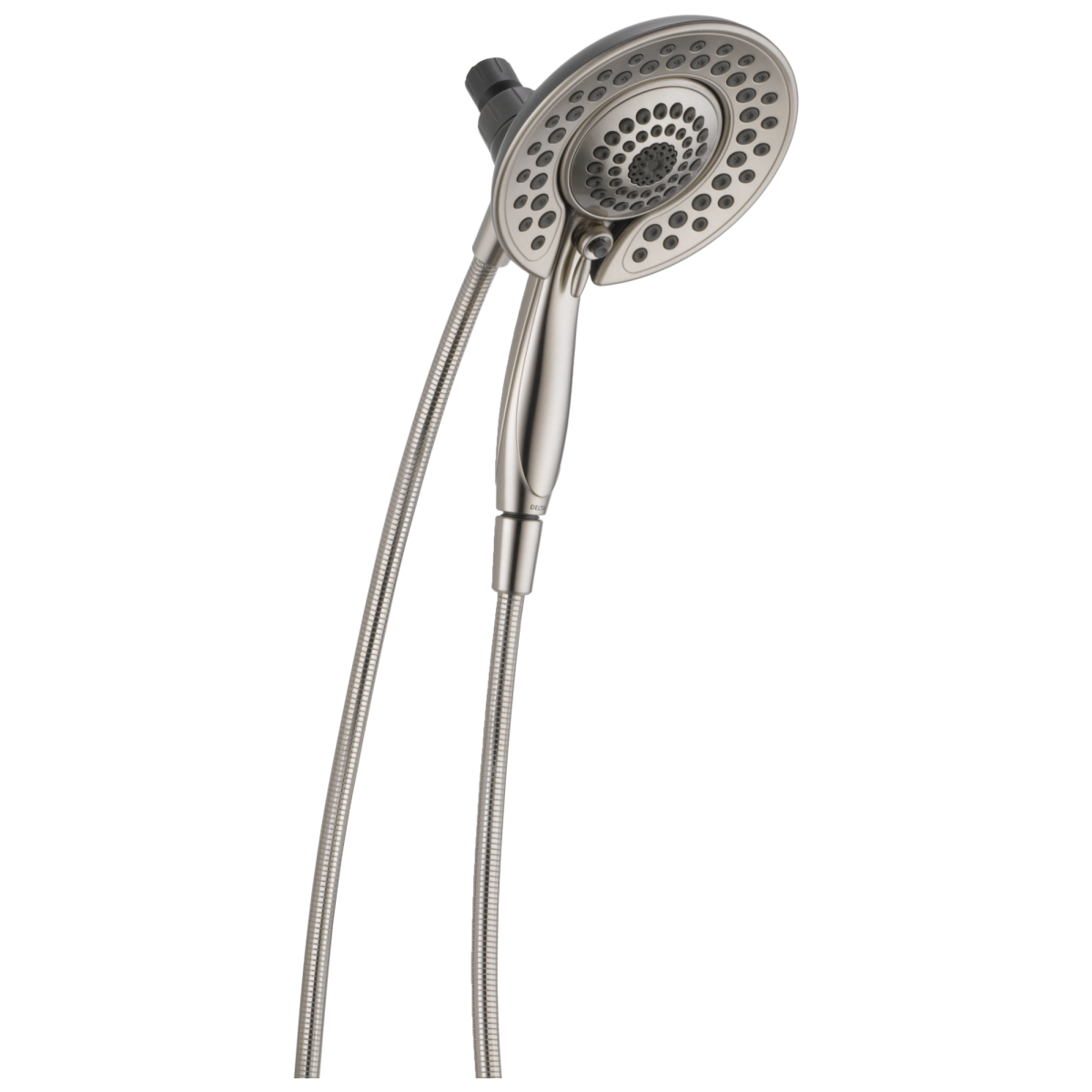 DELTA Universal Showering Components In2ition 5-Setting Two-in-One Shower — Spotshield Brushed Nickel