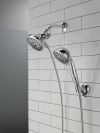 DELTA Universal Showering Components 5 Function Combo Pack Shower — Chrome