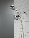 DELTA Universal Showering Components 5 Function Combo Pack Shower — Chrome