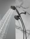 DELTA Universal Showering Components 5 Function Combo Pack Shower — Matte Black
