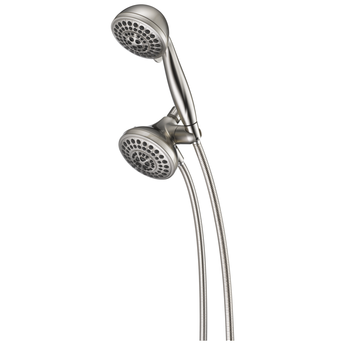 DELTA Universal Showering Components 5-Setting Combo Pack Shower — Spotshield Brushed Nickel