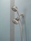 DELTA Universal Showering Components 5-Setting Combo Pack Shower — Spotshield Brushed Nickel