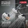 DELTA Universal Showering Components 5-Setting Combo Pack with Anywhere Mount — Chrome