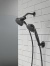 DELTA Universal Showering Components 5 function Combo Pack with Anywhere Mount — Matte Black
