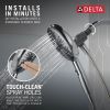 DELTA Universal Showering Components 6-Setting SureDock Magnetic Hand Shower — Chrome