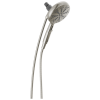 DELTA Universal Showering Components 6-Setting SureDock Magnetic Hand Shower — Spotshield Brushed Nickel