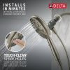 DELTA Universal Showering Components 6-Setting SureDock Magnetic Hand Shower — Spotshield Brushed Nickel