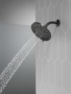 DELTA Universal Showering Components 4 Setting Shower Head — Matte Black