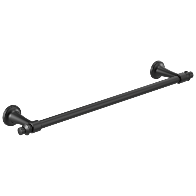 DELTA Dorval 18" Towel Bar — Matte Black