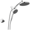 DELTA Universal Showering Components PivotPro 3-in-1 Combination Shower with TouchClean Spray Face — Chrome