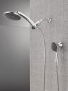 DELTA Universal Showering Components PivotPro 3-in-1 Combination Shower with TouchClean Spray Face — Chrome