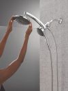 DELTA Universal Showering Components PivotPro 3-in-1 Combination Shower with TouchClean Spray Face — Chrome
