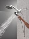 DELTA Universal Showering Components PivotPro 3-in-1 Combination Shower with TouchClean Spray Face — Chrome