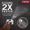 DELTA Universal Showering Components PivotPro 3-in-1 Combination Shower with TouchClean Spray Face — Chrome