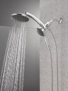 DELTA Universal Showering Components PivotPro 3-in-1 Combination Shower with TouchClean Spray Face — Chrome