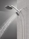 DELTA Universal Showering Components PivotPro 3-in-1 Combination Shower with TouchClean Spray Face — Chrome