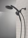 DELTA Universal Showering Components PivotPro 3-in-1 Combination Shower with TouchClean Spray Face — Matte Black