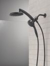 DELTA Universal Showering Components PivotPro 3-in-1 Combination Shower with TouchClean Spray Face — Matte Black