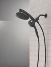 DELTA Universal Showering Components PivotPro 3-in-1 Combination Shower with TouchClean Spray Face — Matte Black