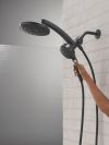 DELTA Universal Showering Components PivotPro 3-in-1 Combination Shower with TouchClean Spray Face — Matte Black