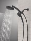DELTA Universal Showering Components PivotPro 3-in-1 Combination Shower with TouchClean Spray Face — Matte Black