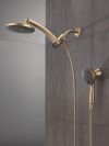 DELTA Universal Showering Components PivotPro 3-in-1 Combination Shower with TouchClean Spray Face — Champagne Bronze