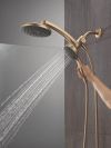 DELTA Universal Showering Components PivotPro 3-in-1 Combination Shower with TouchClean Spray Face — Champagne Bronze
