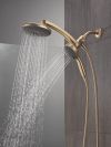 DELTA Universal Showering Components PivotPro 3-in-1 Combination Shower with TouchClean Spray Face — Champagne Bronze