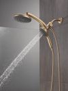 DELTA Universal Showering Components PivotPro 3-in-1 Combination Shower with TouchClean Spray Face — Champagne Bronze