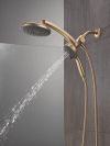 DELTA Universal Showering Components PivotPro 3-in-1 Combination Shower with TouchClean Spray Face — Champagne Bronze