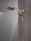 DELTA Universal Showering Components PivotPro 3-in-1 Combination Shower with TouchClean Spray Face — Champagne Bronze