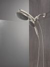 DELTA Universal Showering Components PivotPro 3-in-1 Combination Shower with TouchClean Spray Face — Spotshield Brushed Nickel