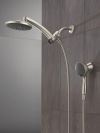 DELTA Universal Showering Components PivotPro 3-in-1 Combination Shower with TouchClean Spray Face — Spotshield Brushed Nickel