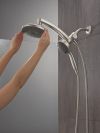 DELTA Universal Showering Components PivotPro 3-in-1 Combination Shower with TouchClean Spray Face — Spotshield Brushed Nickel