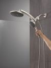 DELTA Universal Showering Components PivotPro 3-in-1 Combination Shower with TouchClean Spray Face — Spotshield Brushed Nickel