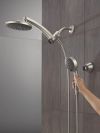 DELTA Universal Showering Components PivotPro 3-in-1 Combination Shower with TouchClean Spray Face — Spotshield Brushed Nickel