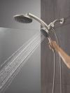 DELTA Universal Showering Components PivotPro 3-in-1 Combination Shower with TouchClean Spray Face — Spotshield Brushed Nickel
