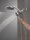 DELTA Universal Showering Components PivotPro 3-in-1 Combination Shower with TouchClean Spray Face — Spotshield Brushed Nickel
